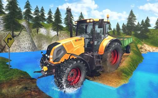 Tractor Driver Cargo 3D 1